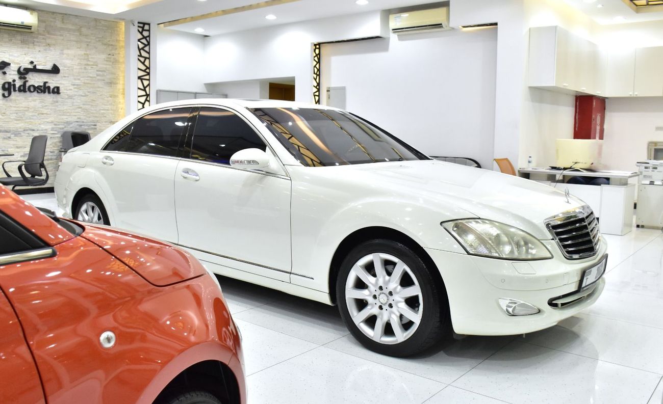 Mercedes-Benz S 550 EXCELLENT DEAL for our Mercedes Benz S550 ( 2008 Model ) in White Color Japanese Specs