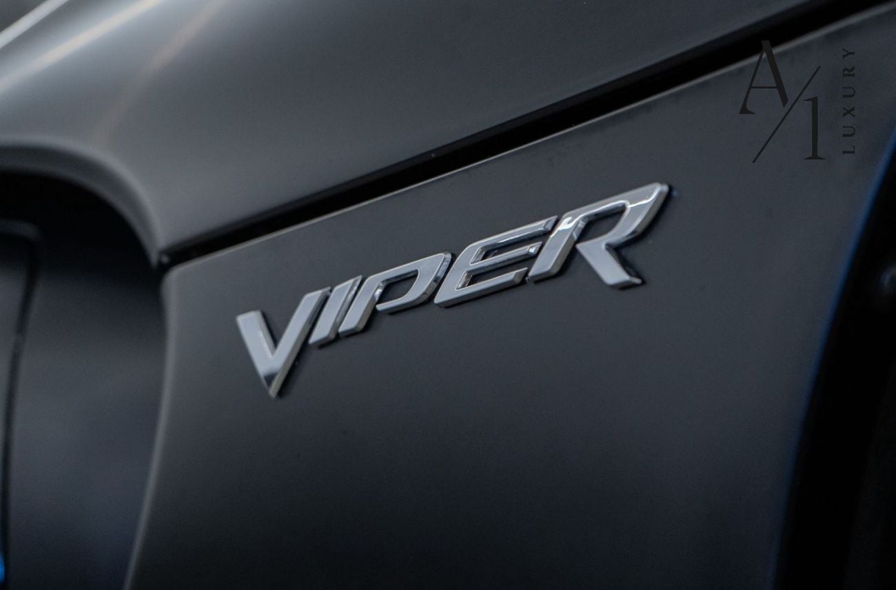 Dodge Viper , With Full Service History, Fully Loaded, GCC Spec