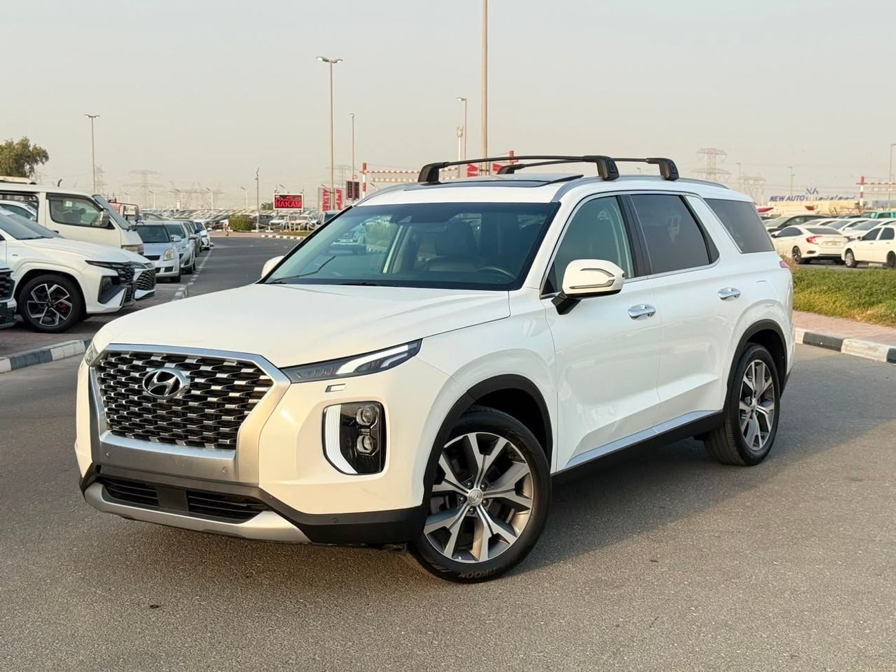 هيونداي باليساد Sunroof, leather seats 2022