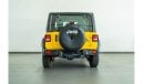 جيب رانجلر 2020 Jeep Wrangler Willys Edition / New Shape / Jeep Warranty & Jeep Service Pack