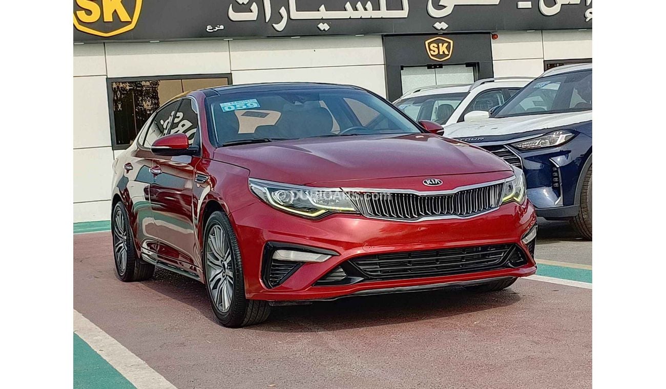 كيا أوبتيما LIMITED / PANORAMIC ROOF / LEATHER SEATS / RADAR / FULL OPTION (LOT # 94503)