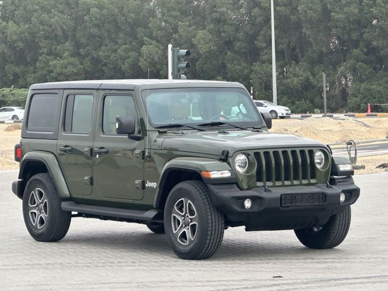Jeep Wrangler Sport 3.6L M/T MODEL 2021 GCC CAR PERFECT CONDITION INSIDE AND OUTSIDE FULL OPTION