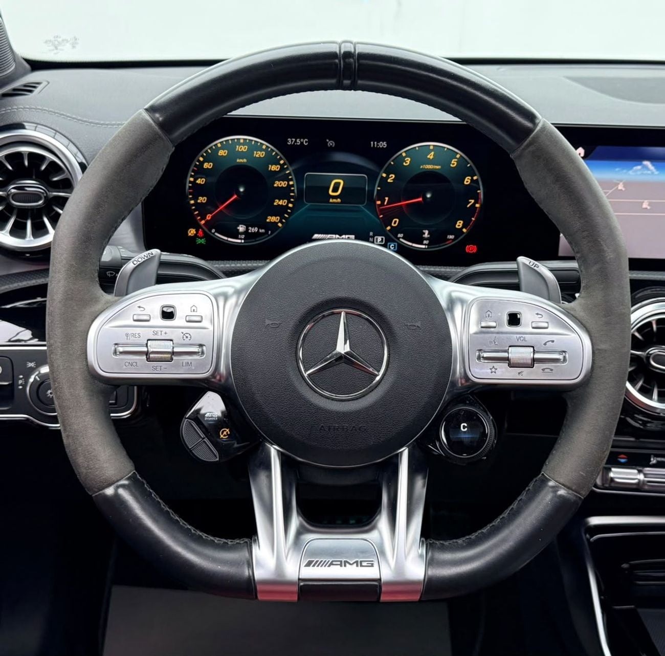Mercedes Benz CLA35 AMG STANDARD 2022 Mercedes Benz CLA35 AMG, 2026 MB Warranty, Full MB Service History, Fully Loaded, GCC