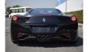 Ferrari 458 Std ITALIA 2012 VERY LOW MILEAGE AED559000 EXPORT PRICE