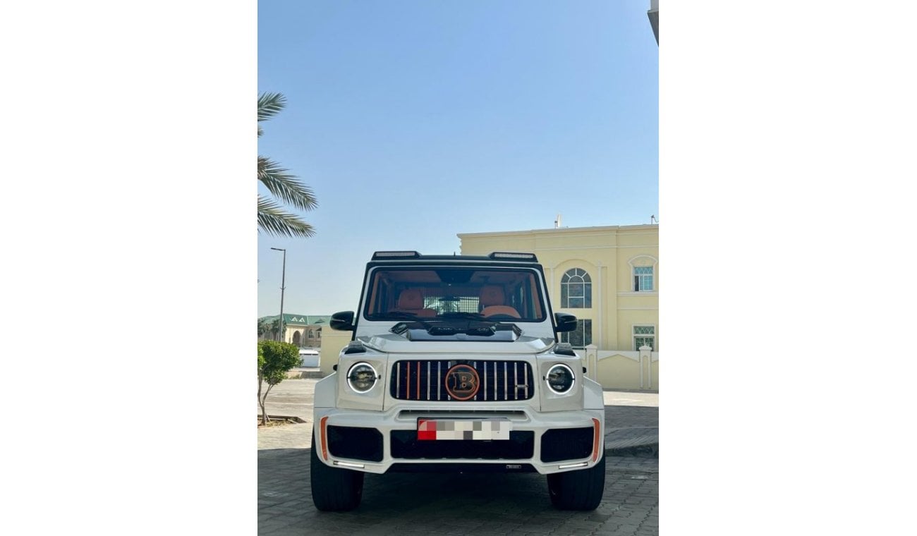 مرسيدس بنز G 63 AMG للبيع مرسيدس G .6.3 موديل 2014 خليجي حالة وكاله صبغ الوكاله  محول Brabus/ 2022 سقف كنتارا الموتر مسر