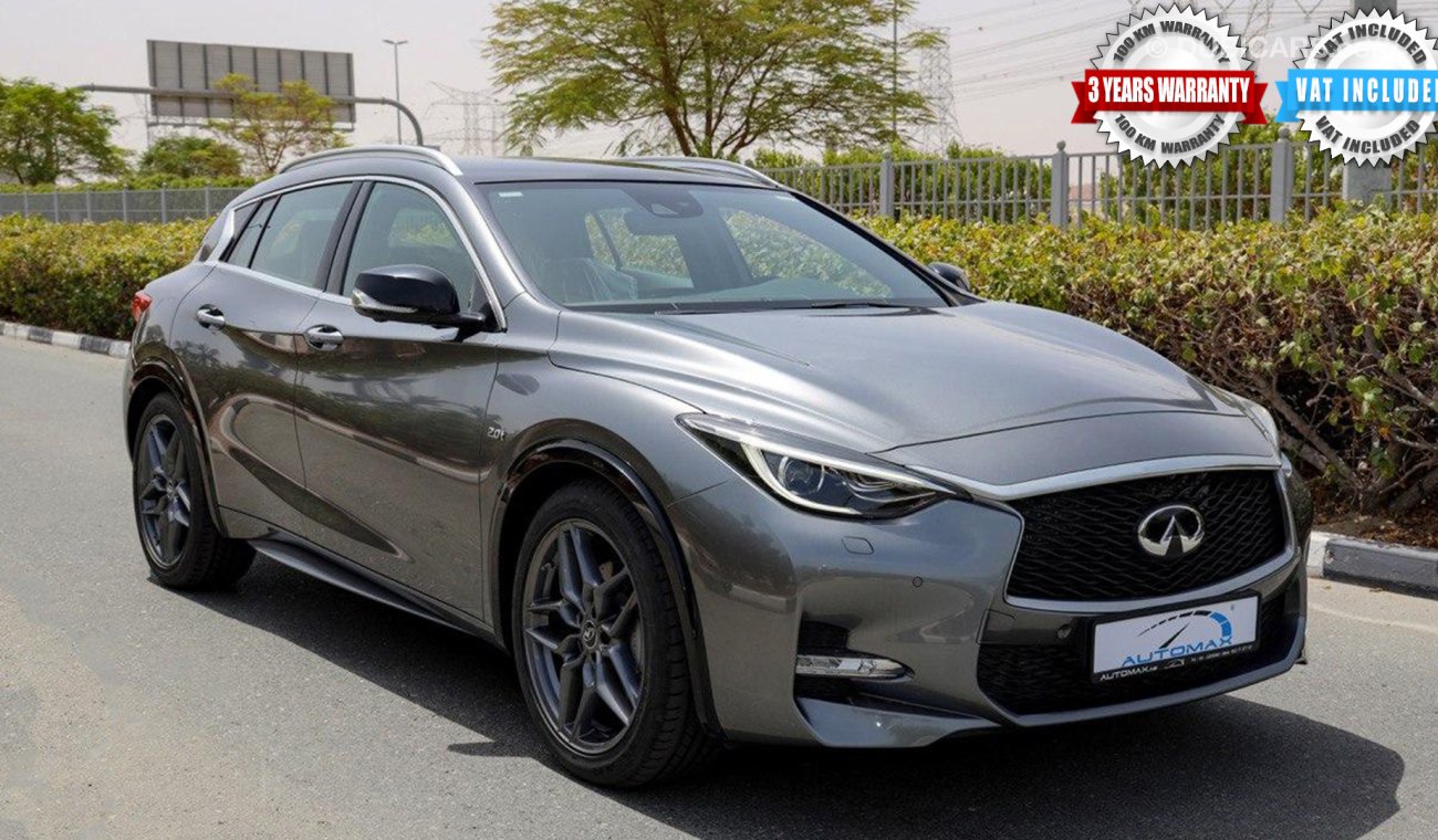 إنفينيتي Q 30 انفينيتي Q30 -AWD-2.0T -سبورت تيك -2018- كم0- ضمان5سنوات او 200.000كم  @ Dynatrade