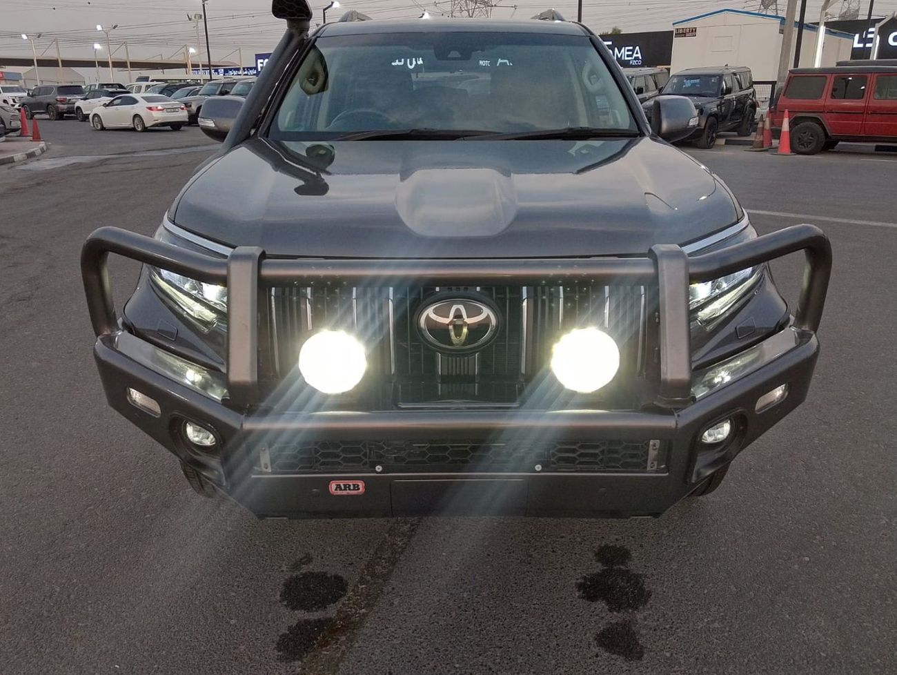 Toyota Prado Toyota prado 2021 2.8 Diesel engine Colour Grey push start Transmission Automatic Interior.Black Sun