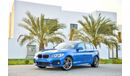 BMW 125i i MKit Full Option with Agency Warranty and Service Contract! - AED 2,135 Per Month! - 0% DP