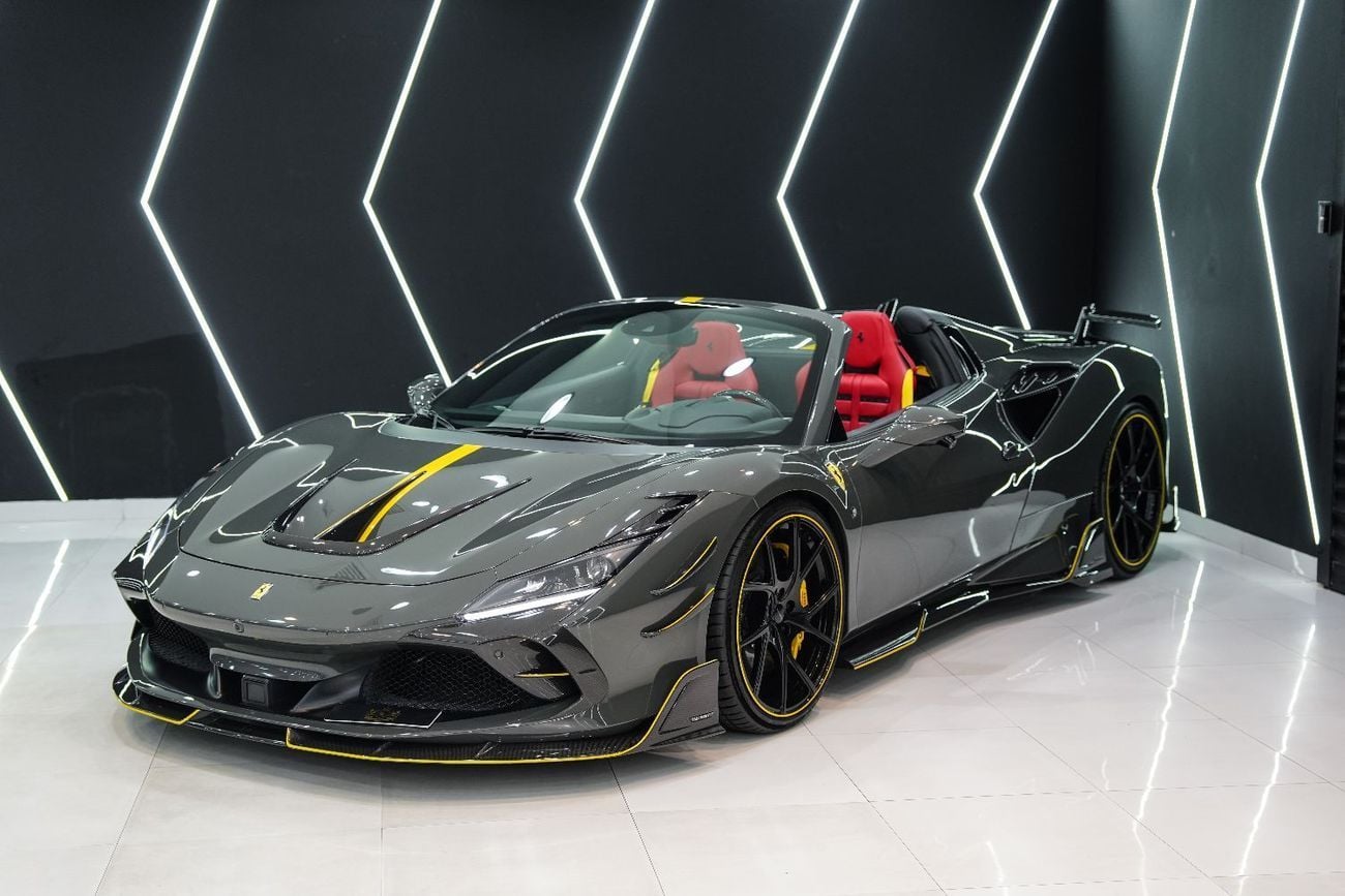 فيراري ف ٨ سبيدر Mansory, ADAS Full Pack, Carbon Aero Upgrade, Daytona Seats, Very Low KM!!