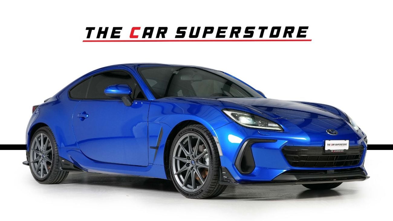 Subaru BRZ  1 Owner-Aero Dynamic Package-Al Khoory Warranty-Full Service History