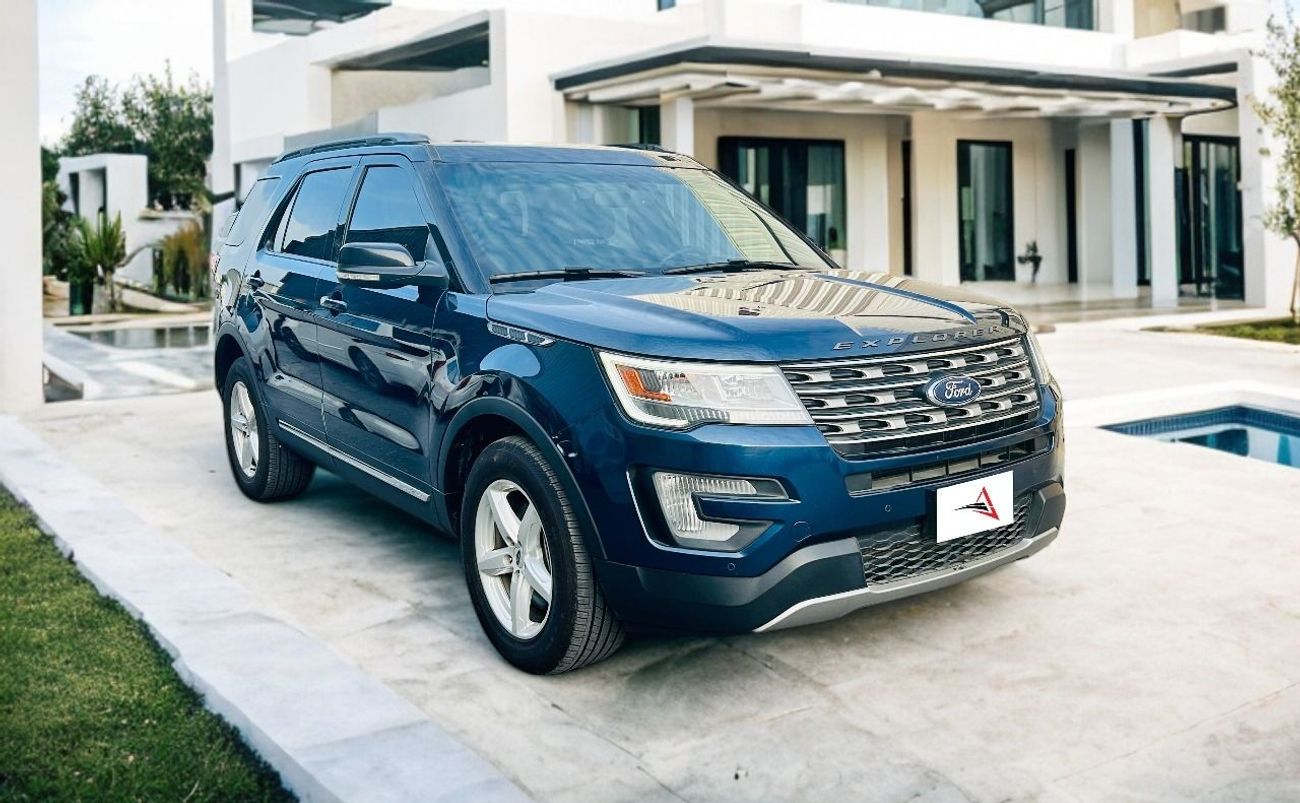 Ford Explorer AED 1,240 PM | FORD EXPLORER XLT-SPORT 2017 | FSH | MOONROOF | LEATHER SEATS | 4WD | 7 SEATS