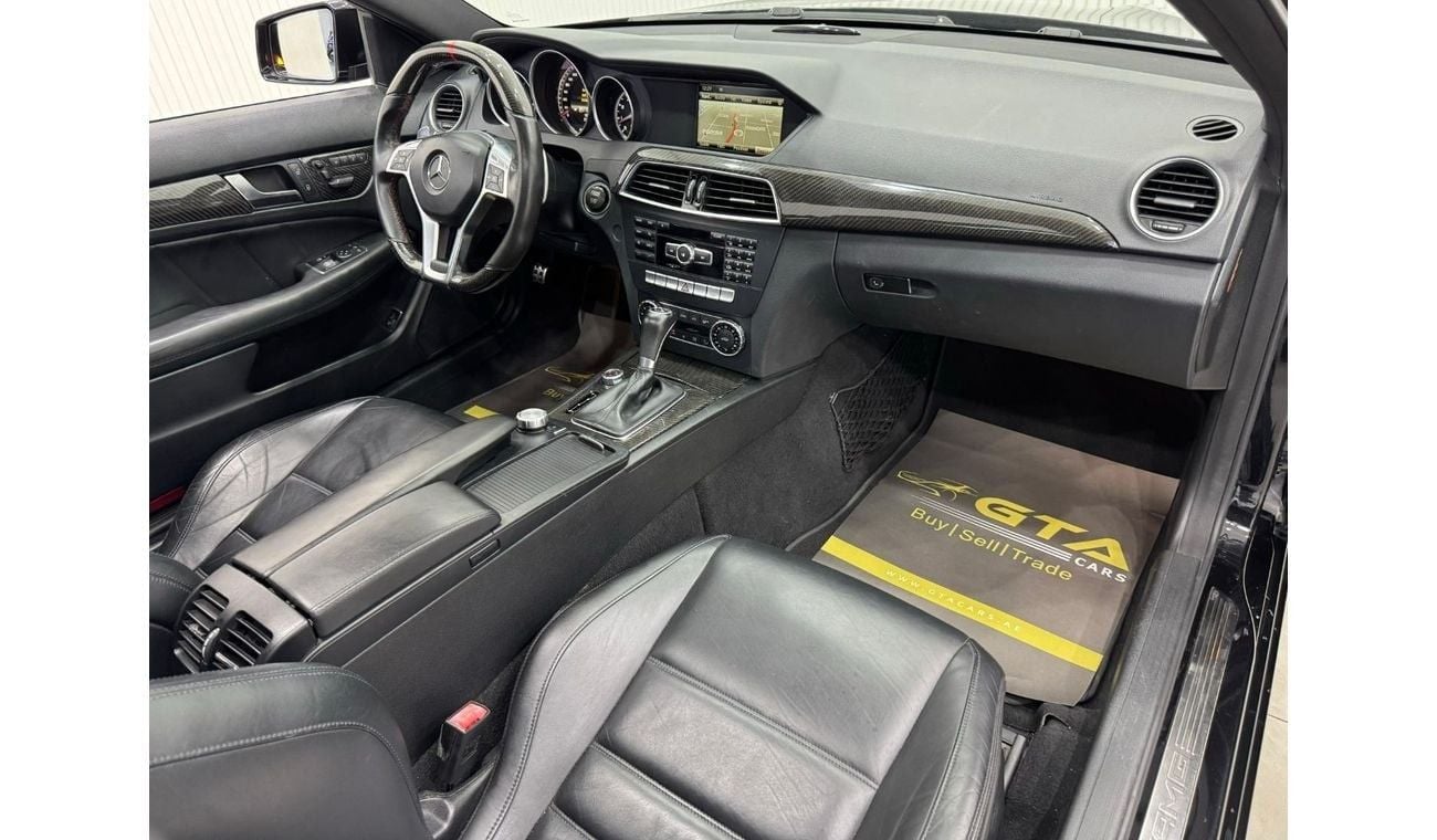 Mercedes-Benz C 63 Coupe AMG Package 2014 Mercedes Benz C63 AMG Performance Package Coup