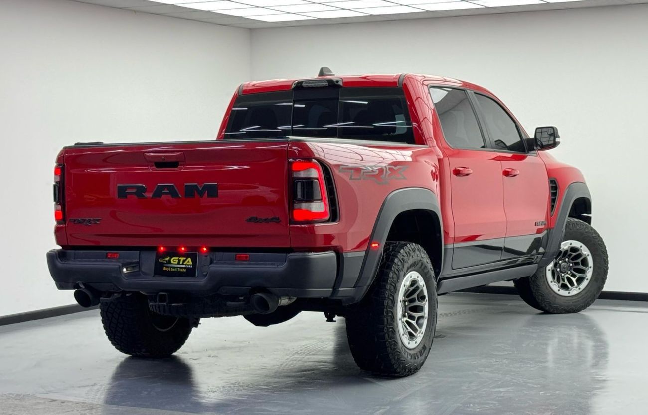RAM 1500 TRX Crew Cab 6.2L 2022 Dodge RAM TRX, Agency Warranty Till 2027, Full Service History, GCC