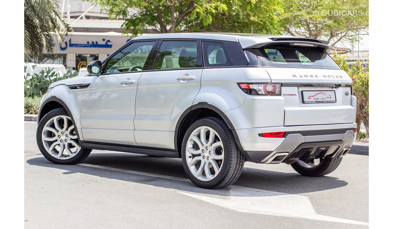 Land Rover Range Rover Evoque RANGE ROVER EVOQUE - 2014 - GCC - ZERO DOWN PAYMENT - 1920 AED/MONTHLY - 1 YEAR WARRANTY