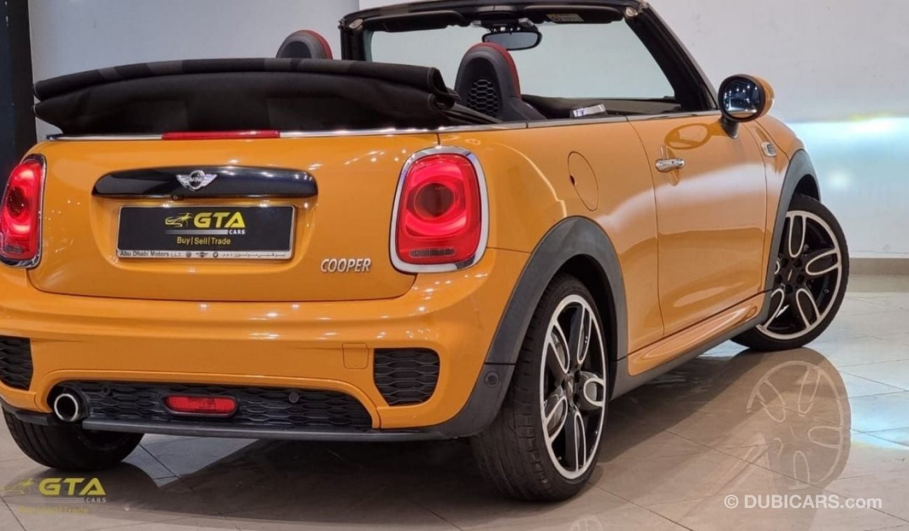 ميني كوبر 2016 Mini Cooper JCW Convertible, Full Service History, GCC