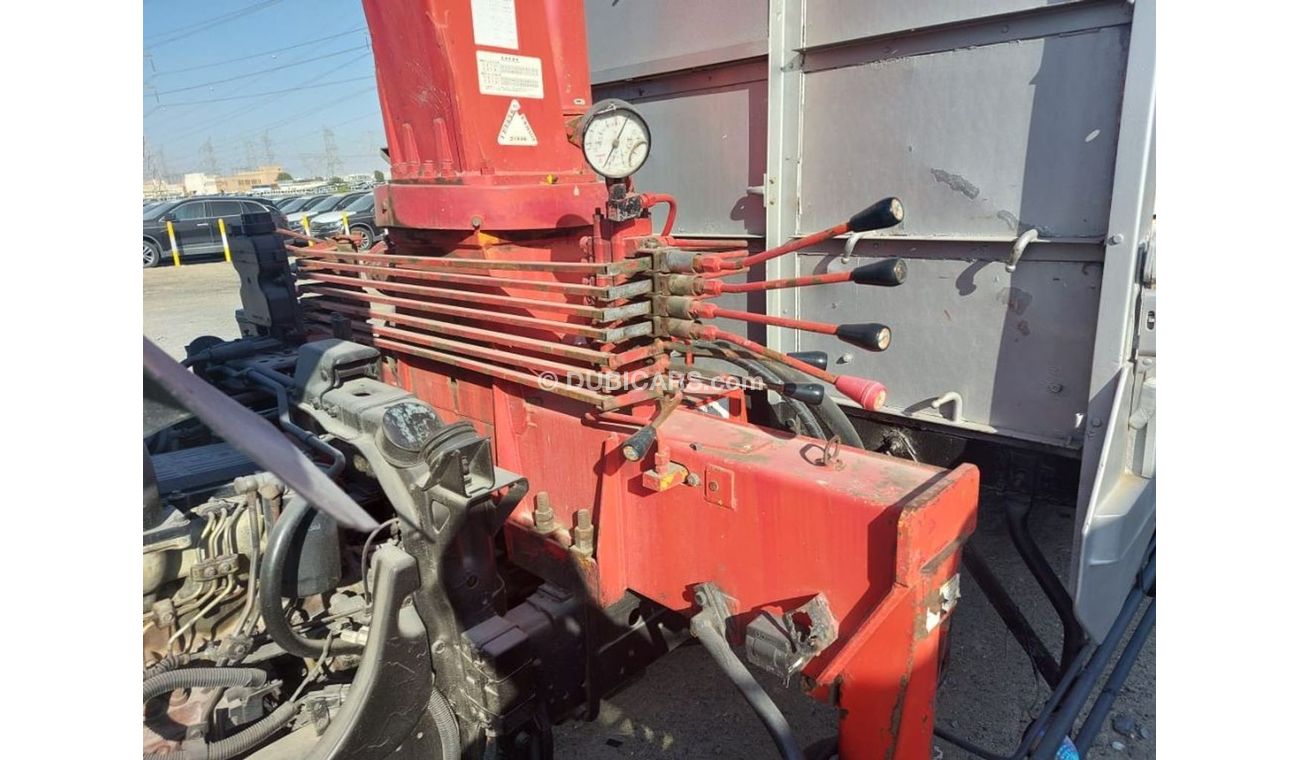 Mitsubishi Fuso Canter Fighter 6D17, 4 Ton, 3 Booms, Crane 8.2L (Export Only)