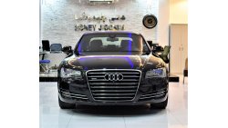 أودي A8 VERY LOW MILEAGE and in PERFECT CONDIITION Audi A8 L 3.0T QUATTRO 2013 Model!! in Black Color! GCC S