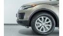لاند روفر رانج روفر إيفوك 2018 Range Rover Evoque SE / Land Rover 5 Year Warranty 150k kms & Service Pack 65k kms