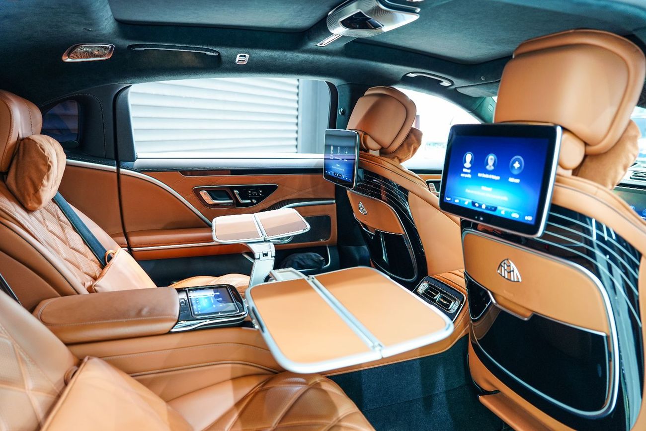 Mercedes Maybach S680 Maybach Maybach Rear Executive Package, Burmester 4D Audio, Gargash Warranty + Service!!