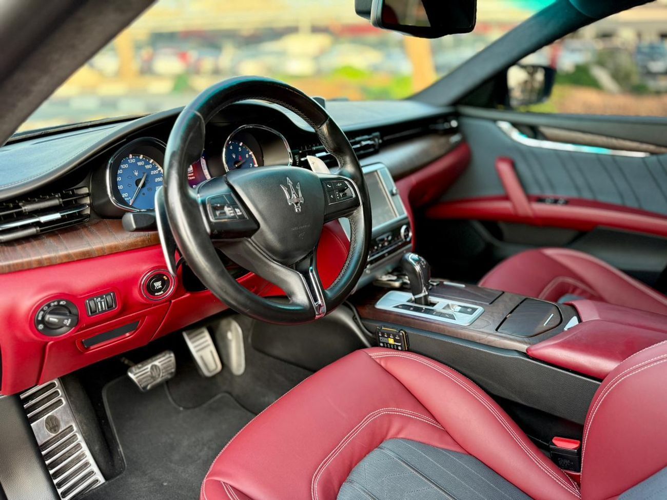 Maserati Quattroporte S Q4 3.0L (410 HP) 1,249 AED Monthly II Maserati Quattroporte SQ4 II 0% Down Payment II Still Under