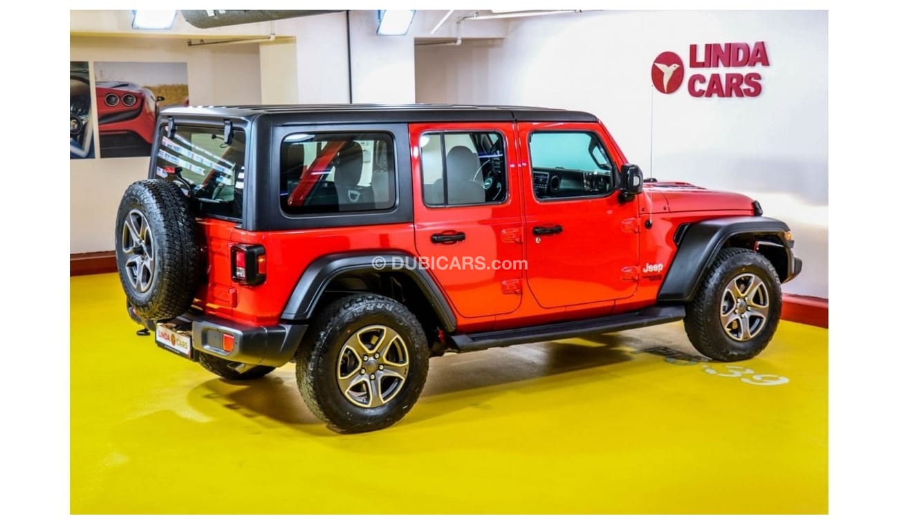 جيب رانجلر RESERVED ||| Jeep Wrangler Sport Unlimited 2018 GCC under Warranty with Flexible Down-Payment.