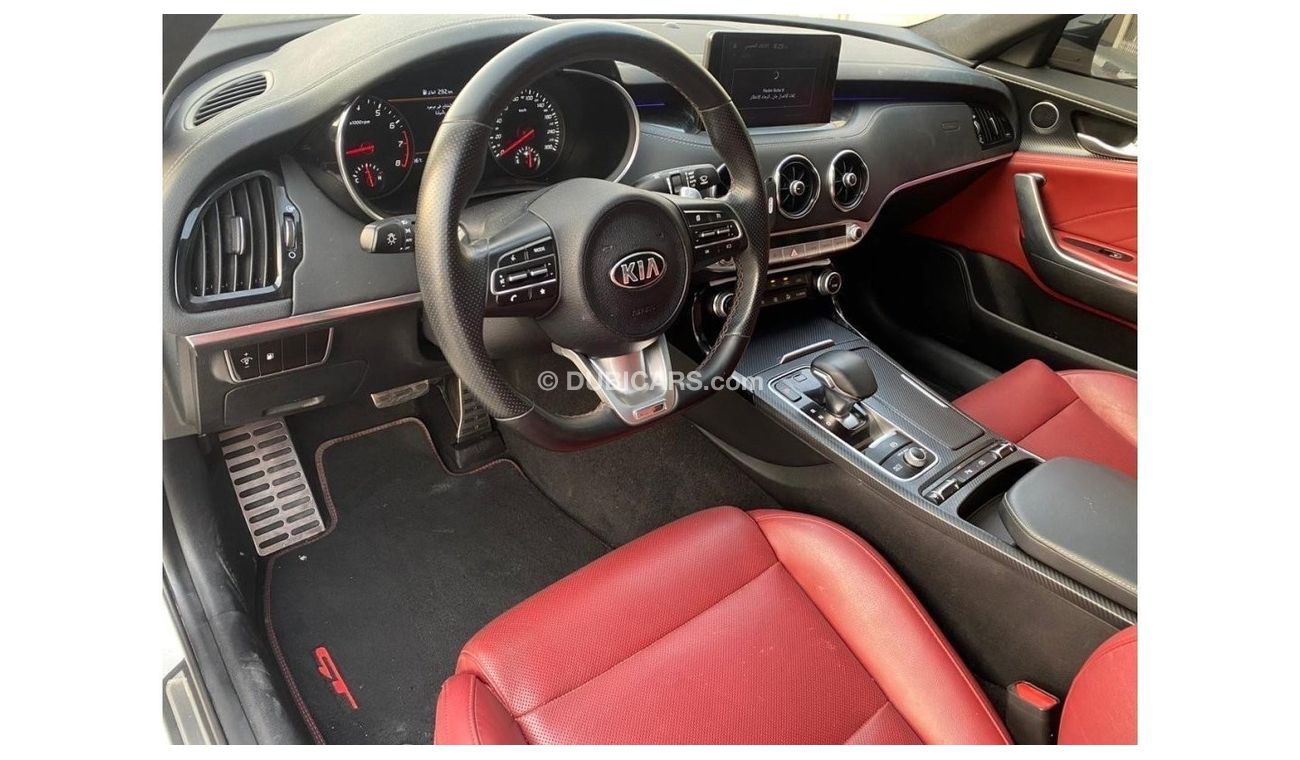 كيا ستينجر كامل المواصفات كيا استينجر جي تي لاين ٢٠٢١ المطلوب 110.000 درهم  الممشى 67.000 كم  مواصفات خليجيه فل