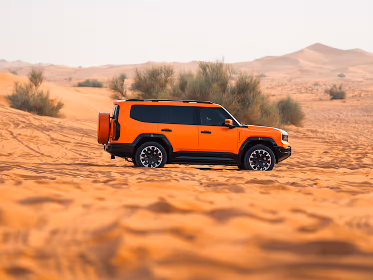 Jetour G700 exterior - Side Profile