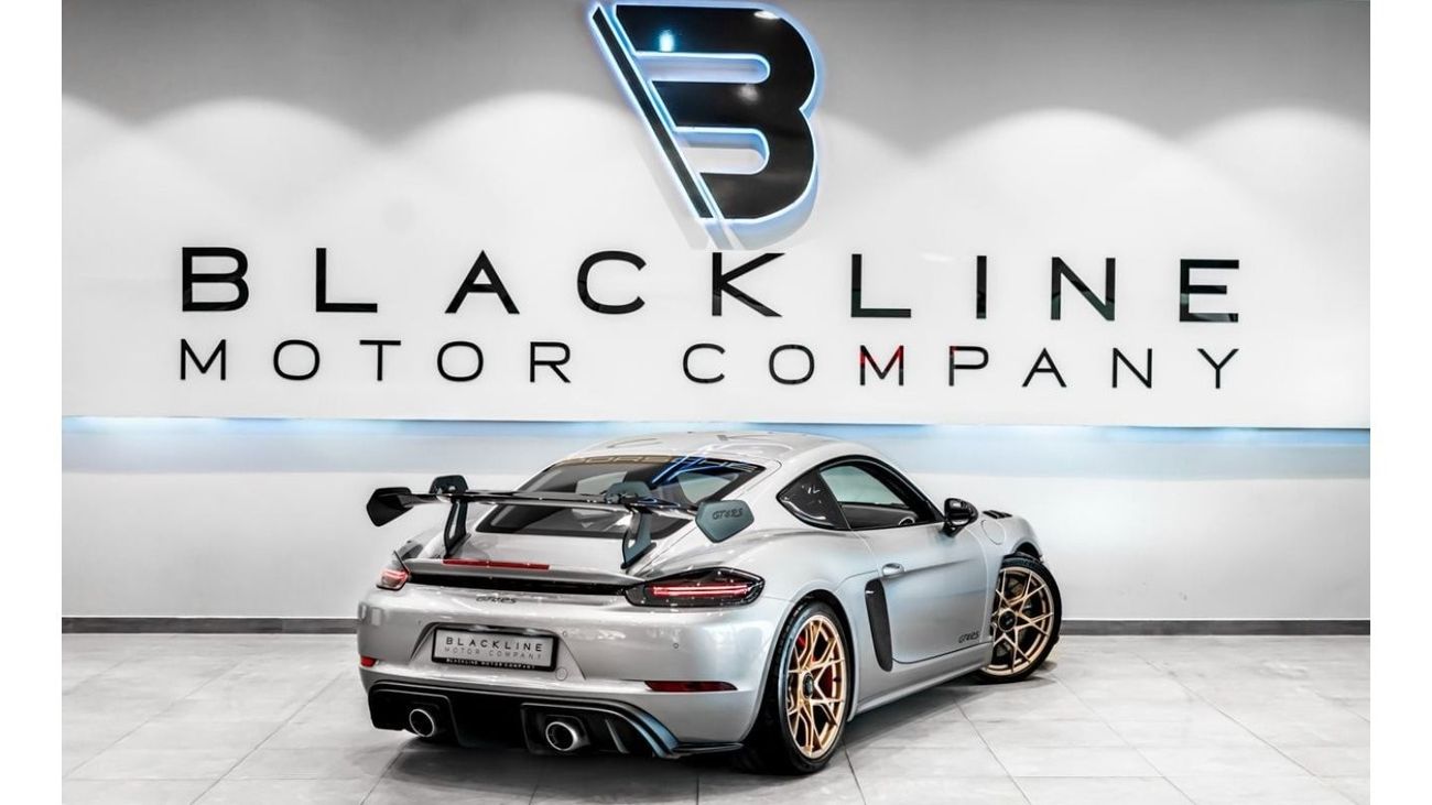 Porsche 718 Cayman 2023 Porsche Cayman GT4 RS, 2025 Porsche Warranty, Weissach Package, Low KMs, GCC