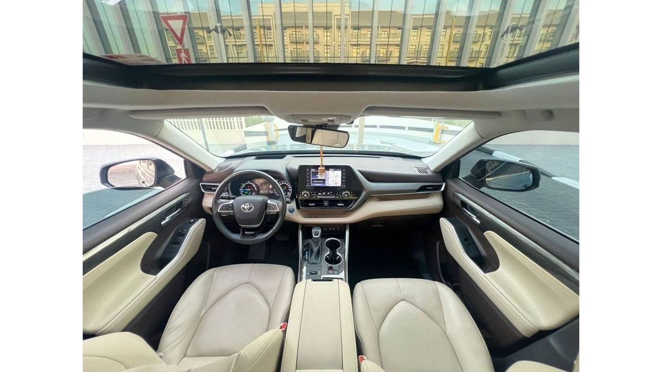 تويوتا هايلاندر VXR 2020 Toyota highlander GCC VX.R Limited Edition - Hybrid Full Option - Fully AL-Futtaim Serviced