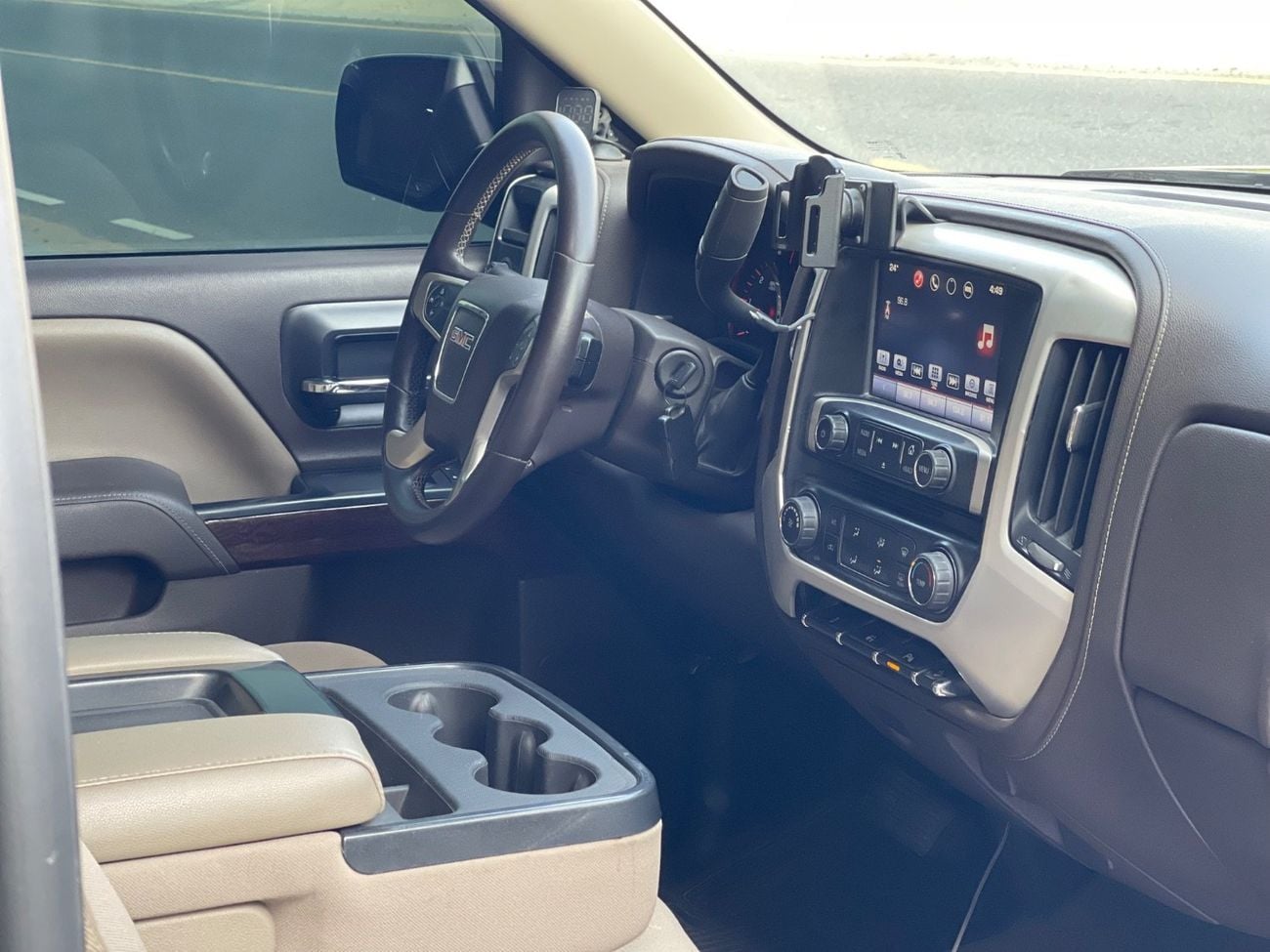 GMC Sierra 1500 SLE 5.3L Single Cab Utility V8 5.3L / 4x4 / GCC / LEATHER / REMOTE START / BIG RIMS / BIG SCREE
