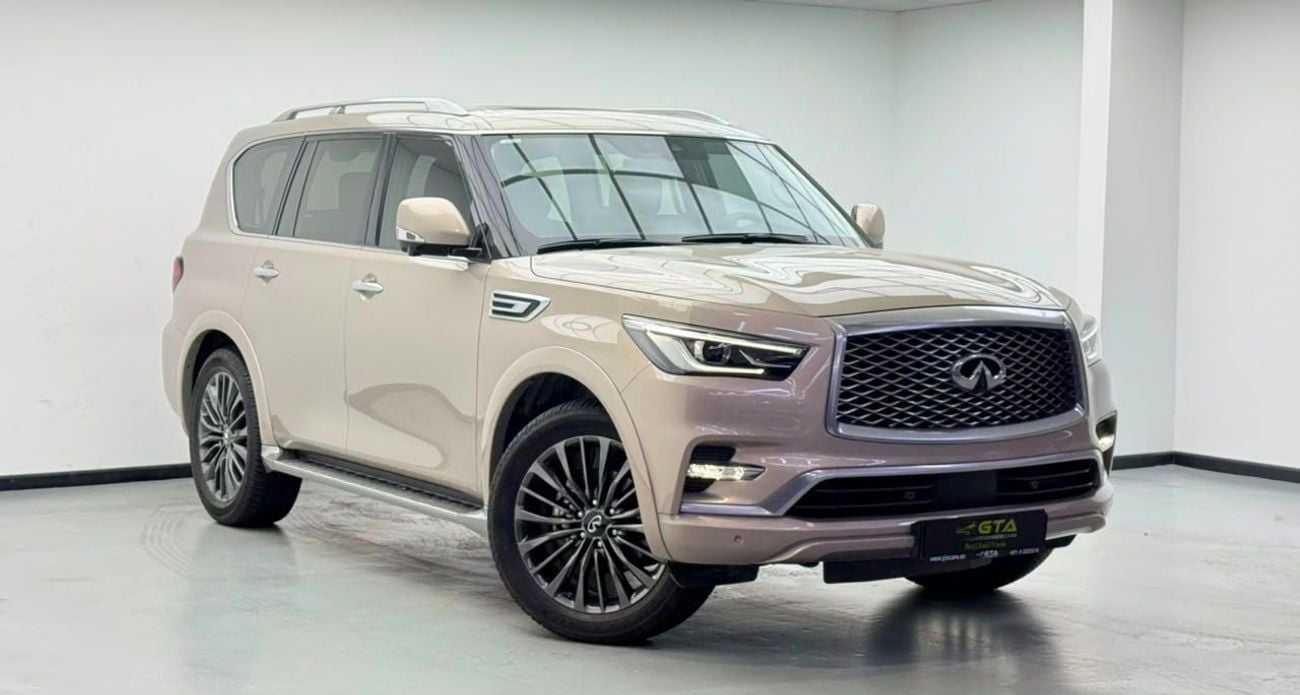 إنفينيتي QX80 LUXE SENSORY PROACTIVE 2024 Infiniti QX80 Sensory Proactive, 2029 Infiniti Warranty, 2027 Infiniti S