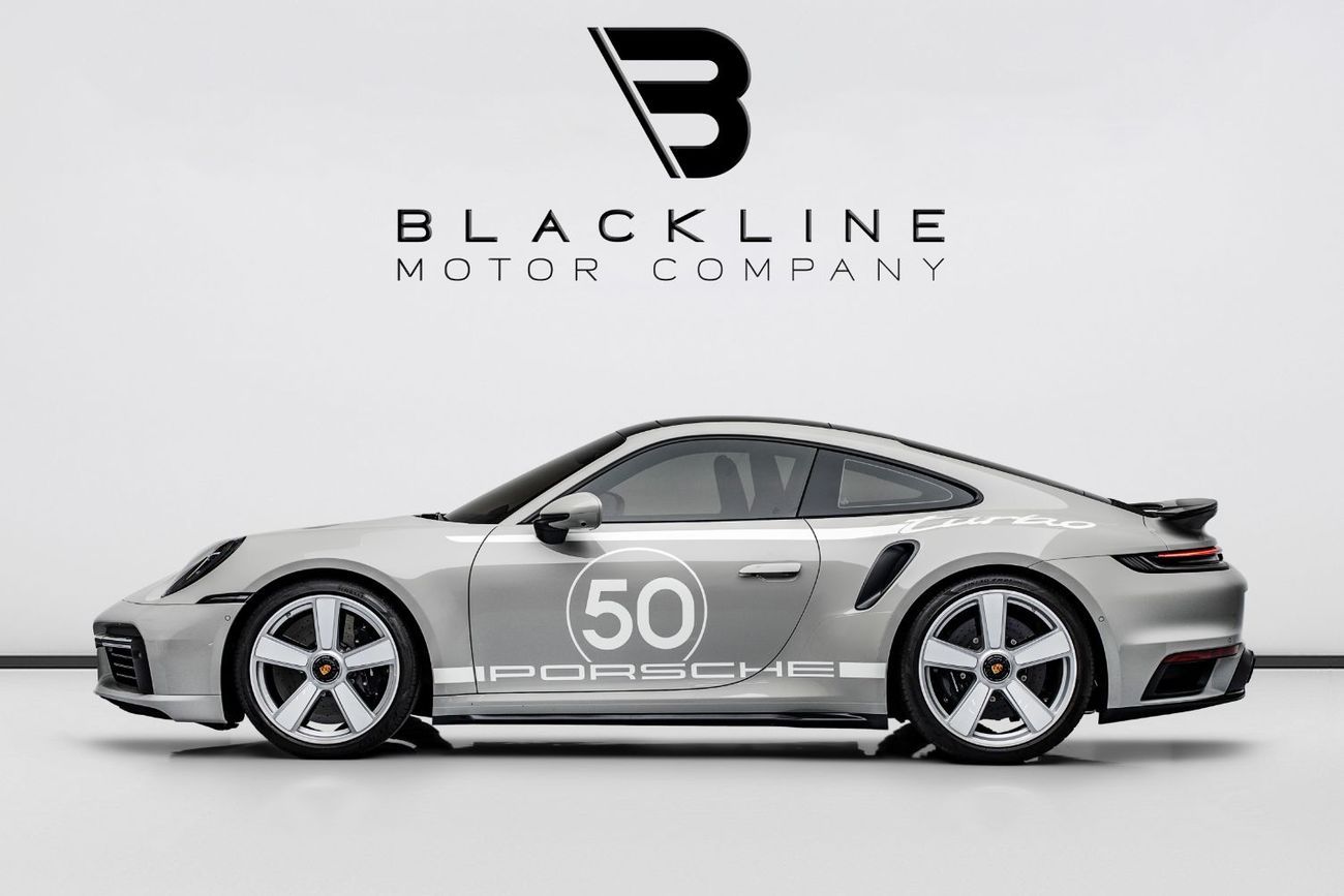 Porsche 911 Turbo S 3.8L (645 HP) Coupe 2025 Porsche 911 Turbo 50, 3.8L F6 AWD, 641 bhp, 8 Speed PDK.