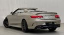 Mercedes-Benz S 560 Std 2019 Mercedes S560 Cabriolet Exclusive Edition,2024 Gargash Warranty + 2025 Gargash Service Cont