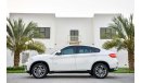 BMW X6 X-Drive 35i - Agency Warranty and Service Contract! - GCC - AED 2,089 PER MONTH - 0% DOWNPAYMENT