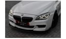 BMW 640i M-Kit | 2,644 P.M  | 0% Downpayment | Agency Warranty & Service!