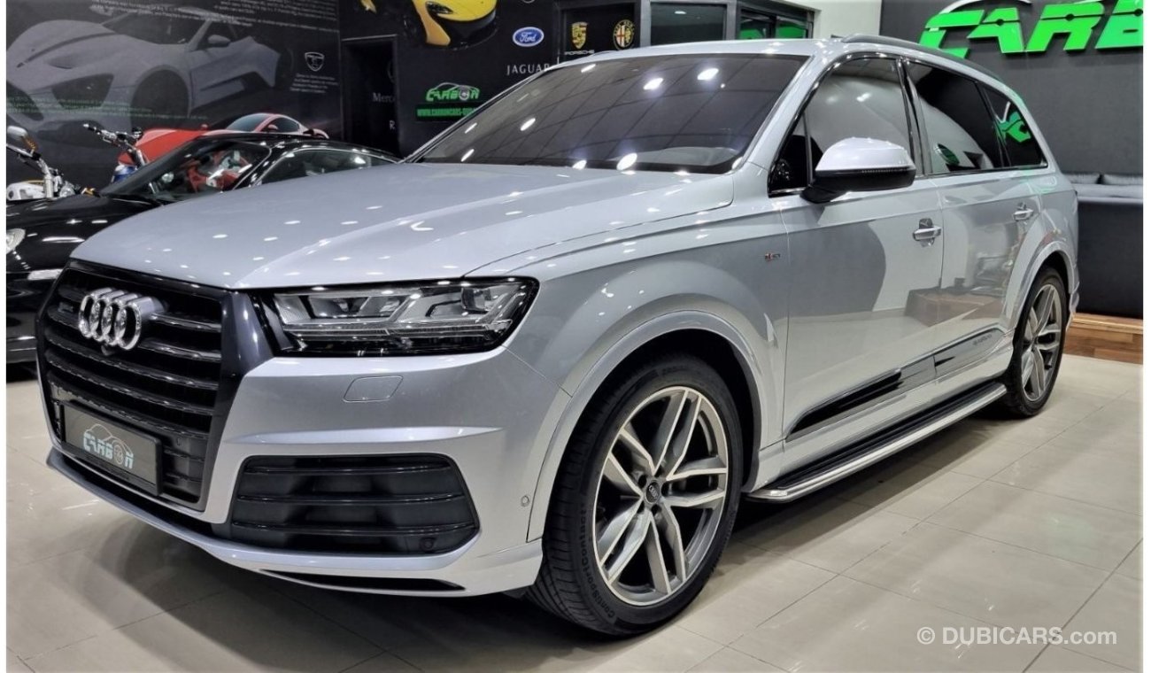 Audi Q7 45 TFSI quattro S-Line AUDI Q7 S LINE 2017 WITH FSH IN PERFECT CONDITION AND SERVICE CONTRACT TILL 2