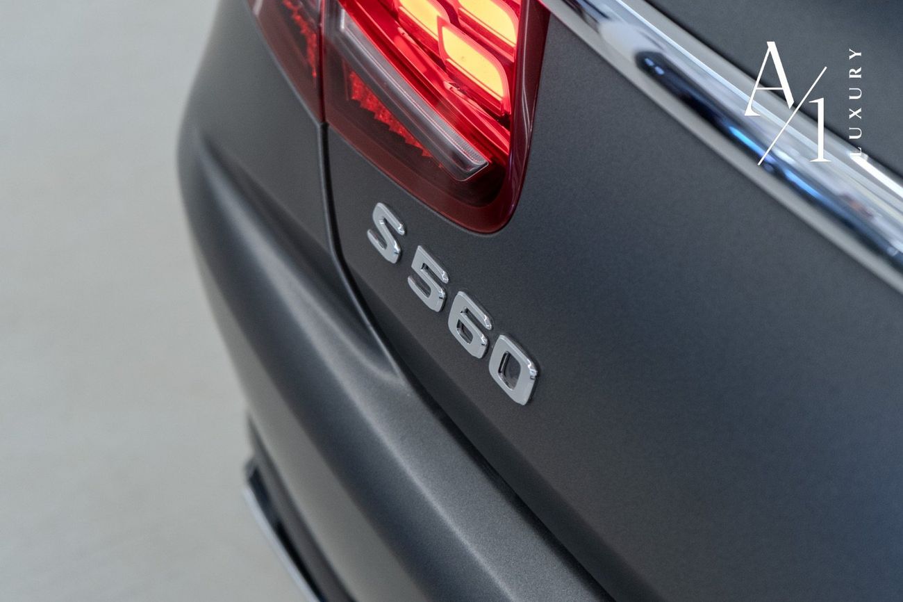 مرسيدس بنز S 560 كوبيه 2018 Mercedes Benz S560 Convertible V8, Service History, Fully Loaded, Excellent Condition, GCC Spec