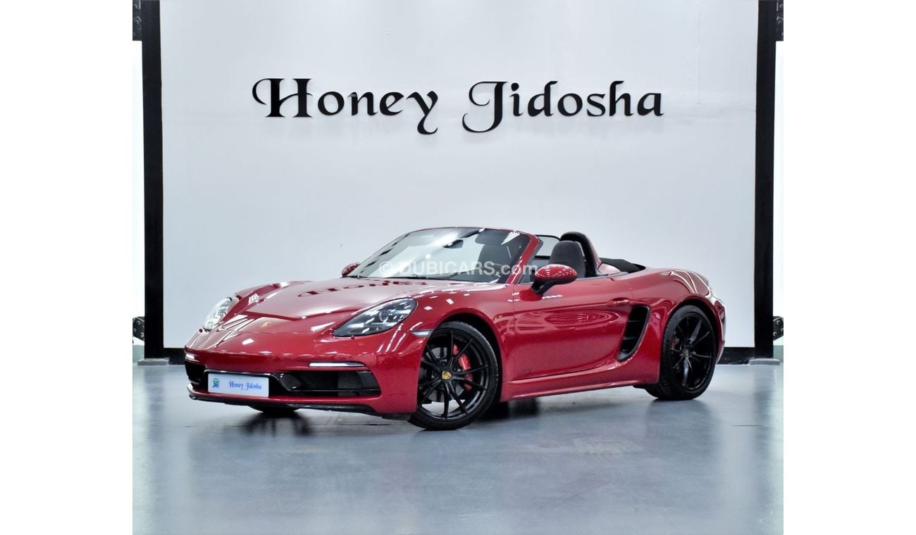 Porsche 718 Boxster EXCELLENT DEAL for our Porsche 718 Boxster GTS ( 2018 Model ) in Red Color GCC Specs