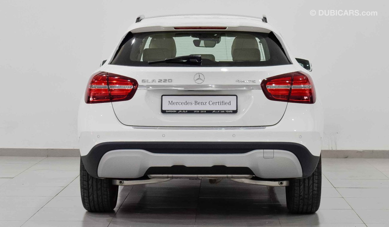 Mercedes-Benz GLA 220 4Matic with 4 years of service and 5 years of warranty