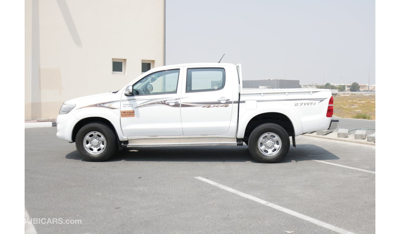 تويوتا هيلوكس GLX 4X4 DUAL CABIN PICKUP