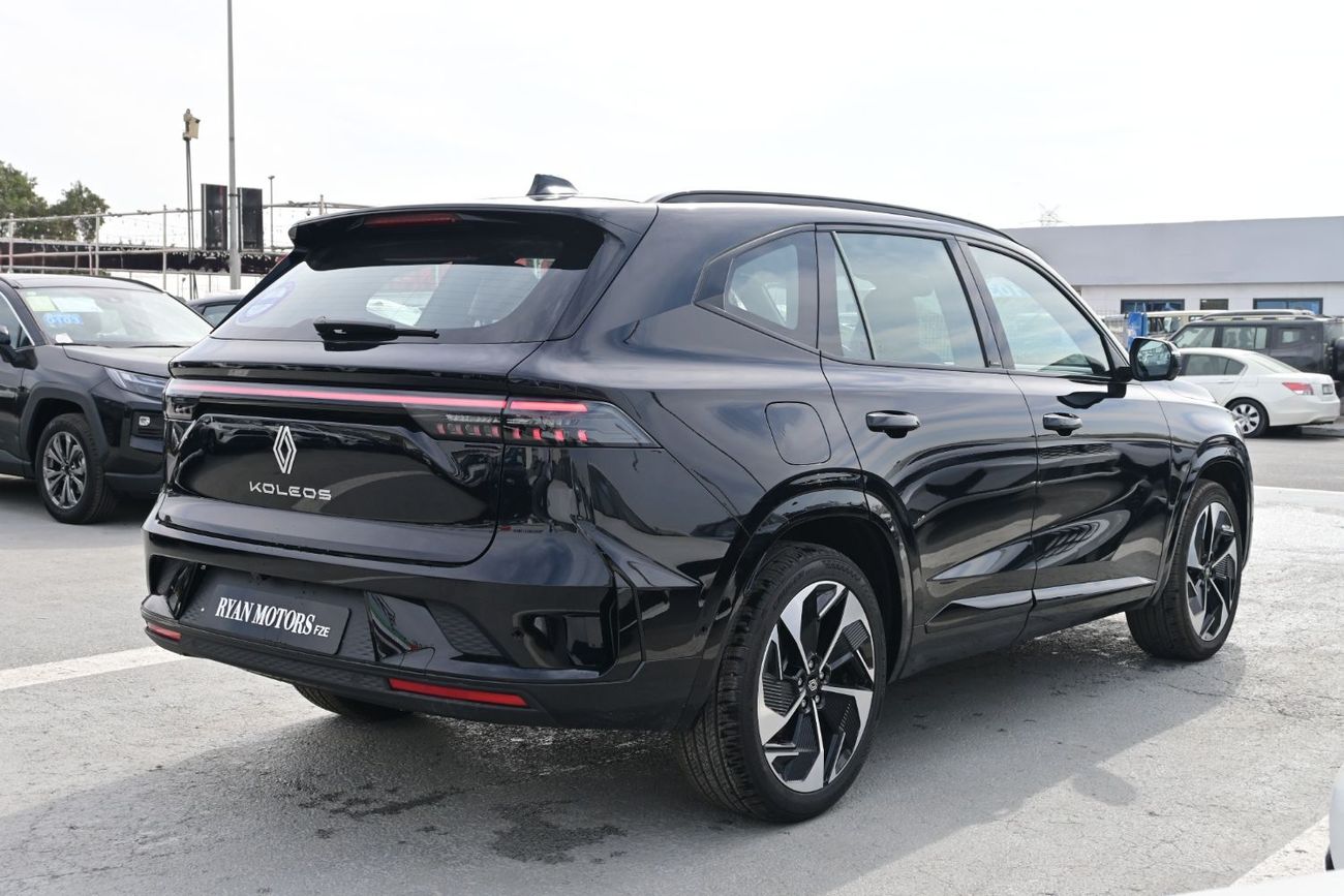 رينو كوليوس Renault Koleos 2.0L Turbo, 4WD Petrol, 8 Speed Automatic, Model 2025 Color Black