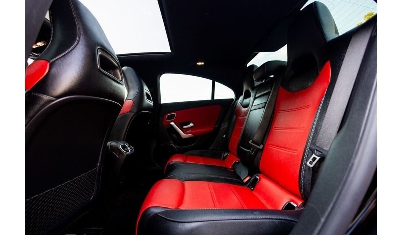 Mercedes-Benz CLA 45 AMG Mercedes-Benz CLA45 AMG S 2021 GCC under Agency Warranty and Service Contract with Flexible Down-Pay