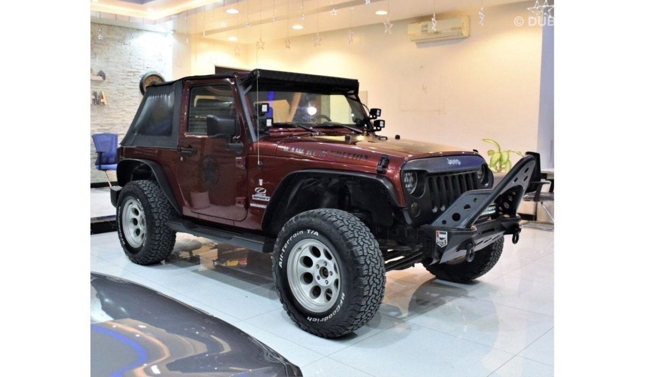 Used EXCELLENT DEAL for our Jeep Wrangler Sport ( 2009 Model! ) in Red  Color! GCC Specs 2009 for sale in Dubai - 493462