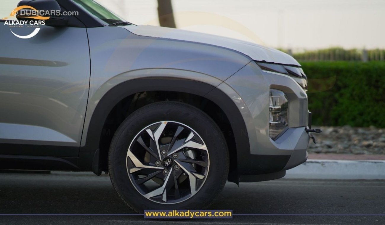 هيونداي كريتا HYUNDAI CRETA LUXURY 2024 GCC ( PANORAMIC SUNROOF - LEATHER SEATS - AUTOMATIC A/C )