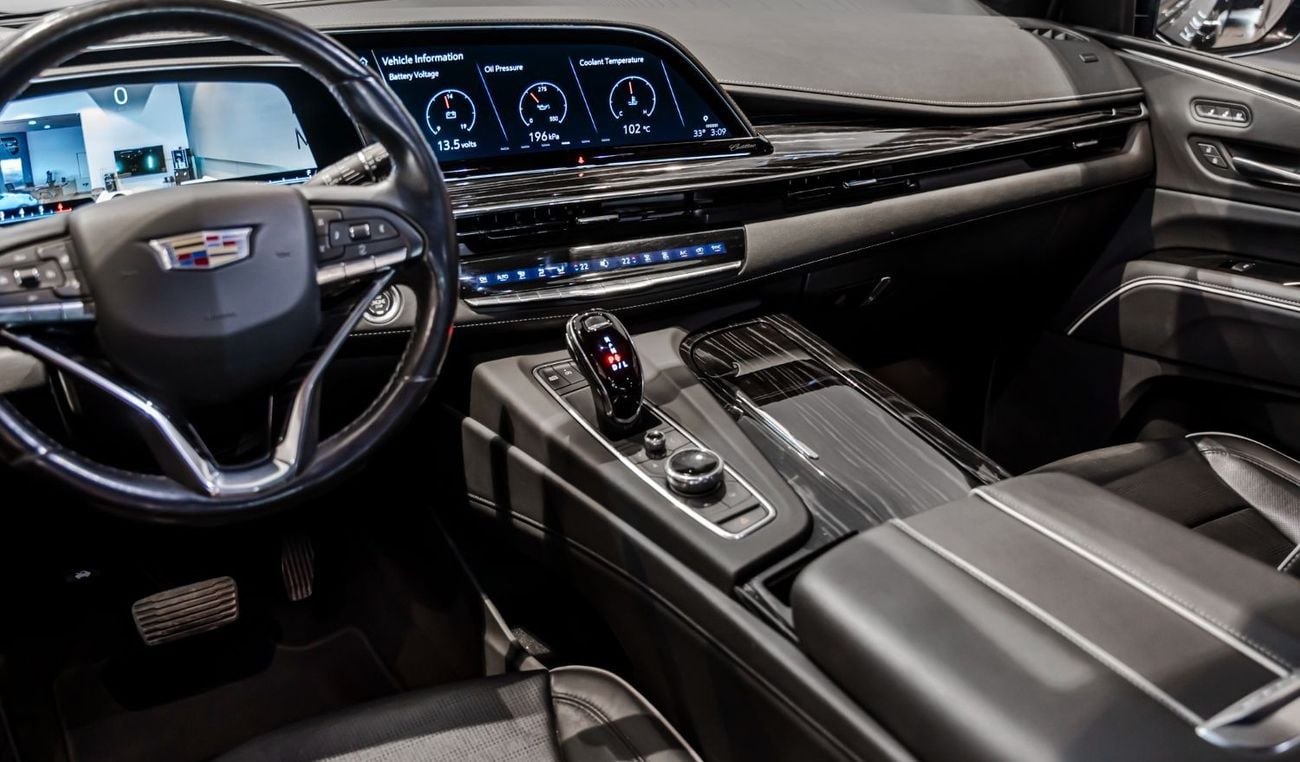 Cadillac Escalade 2022 Cadillac Escalade Sport Platinum, 2026 Agency Warranty, 2027 Agency Service Contract, Low KMs,