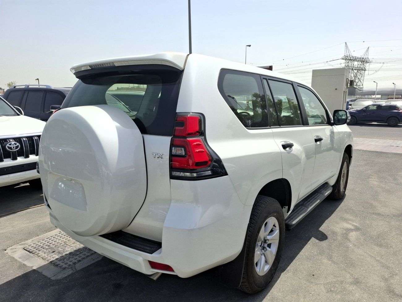 Toyota Prado Toyota Prado 2023 TX brand  new white colour LHD 7seaters 4x4