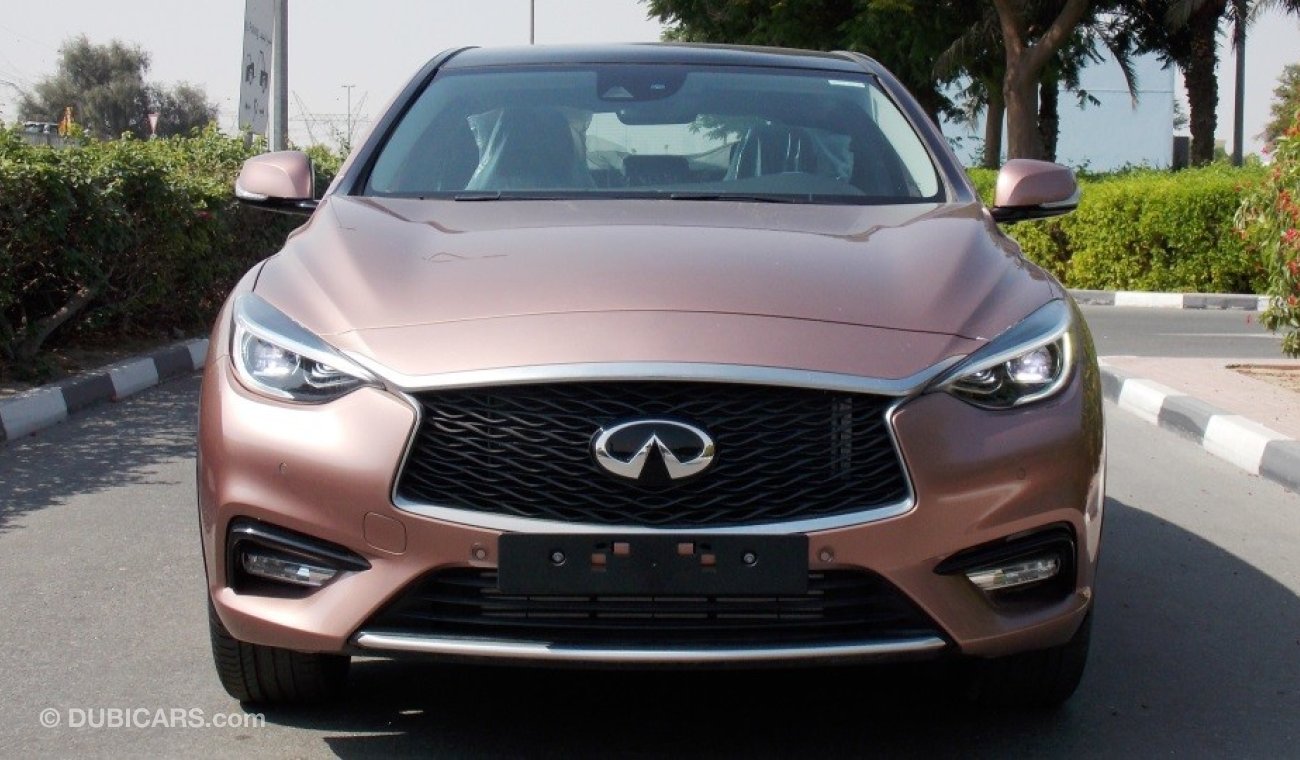 Infiniti Q30 2017 4dr  1.6L 4cyl Panorama Gcc Specs With 3Yrs./100k Km Warranty at the Dealer