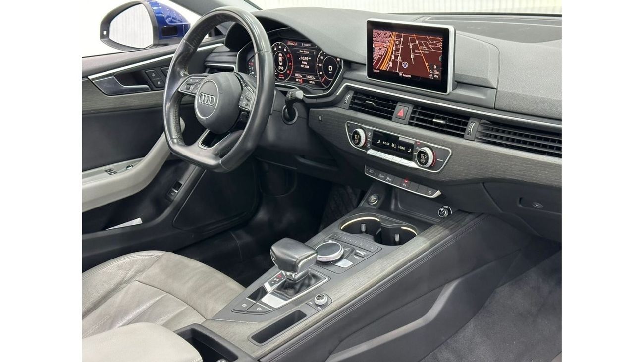 أودي A5 40 TFSI ديزاين ستايل و تيكنولوجي سيليكشين S-لاين 2017 Audi A5 40TFSI S-Line, August 2025 AAA Warrant