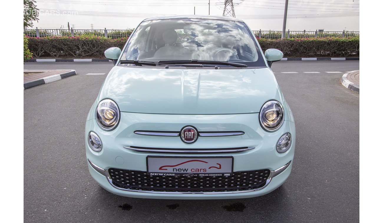 Fiat 500 2018 - 0-KM - GCC - ZERO DOWN PAYMENT - 1170 AED/MONTHLY - 5 YEAR DEALER WARRANTY