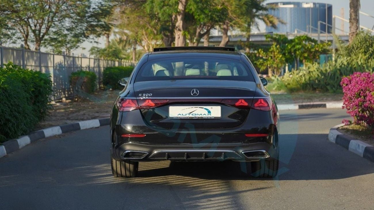 Mercedes-Benz E300 AMG EQ Boost 2.0T RWD 2026 GCC 0Km With 2 Years Unlimited Mileage Warranty @Official Dealer
